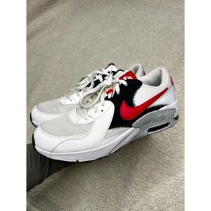 Nike Air Max Shoes Youth Size 5.5Y White Red Black Running Sneakers CD6894-105
